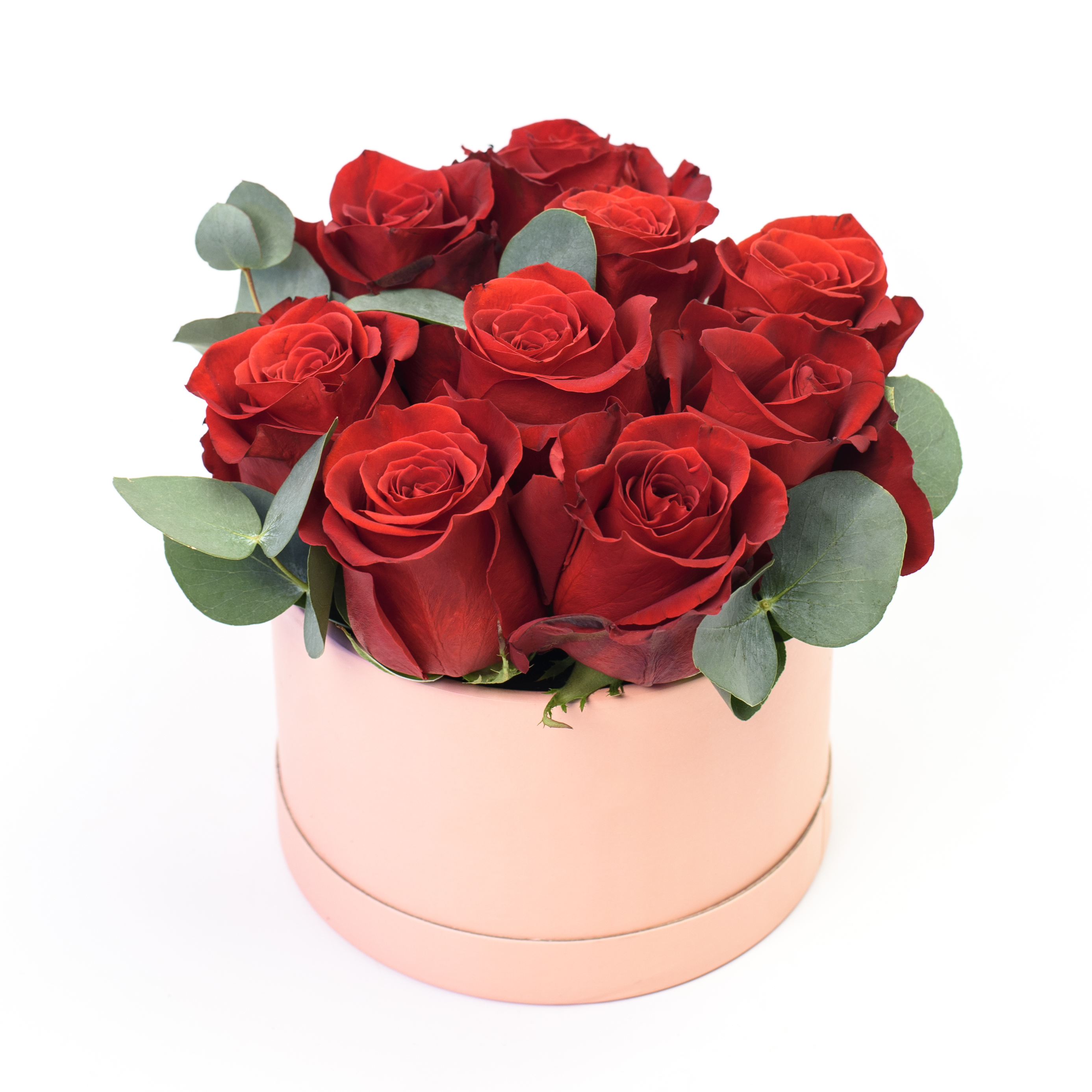 Květinový box z růží