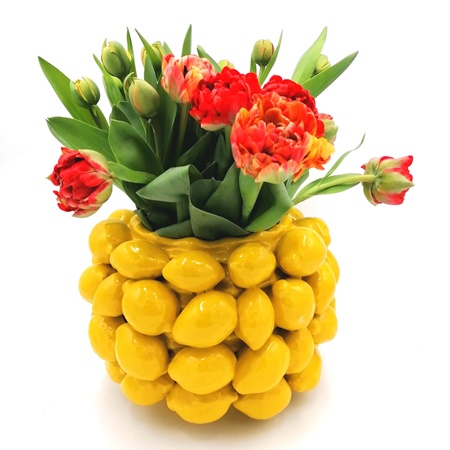 Keramický obal EDG žluté citróny 