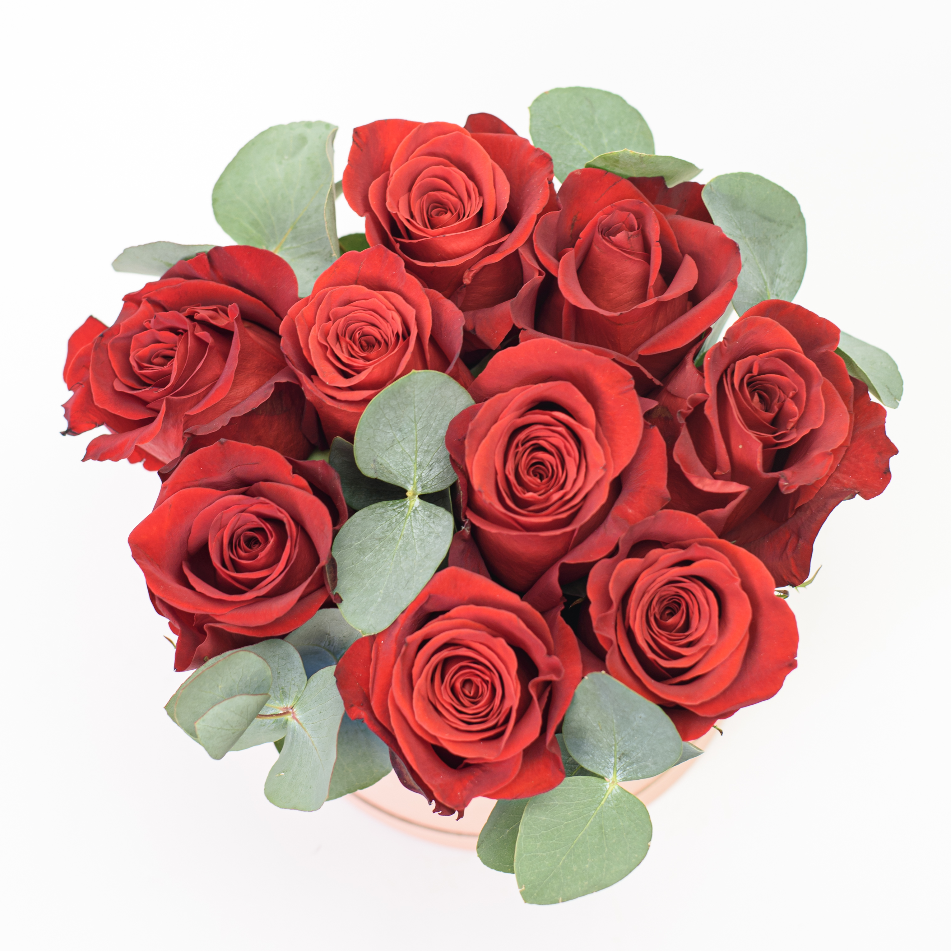 Květinový box z růží